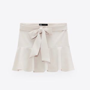 ZARA TIED SKORT